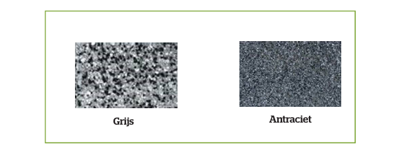 Kleurkeuze naadloze kunststof vloer