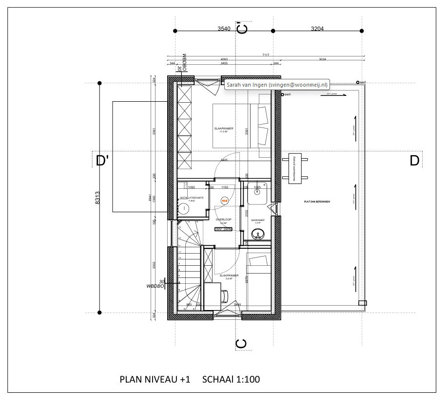 Plattegrond Type 2 enkel begane grond