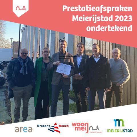 Ondertekening Prestatieafspraken Gemeente Meierijstad | Woonmeij